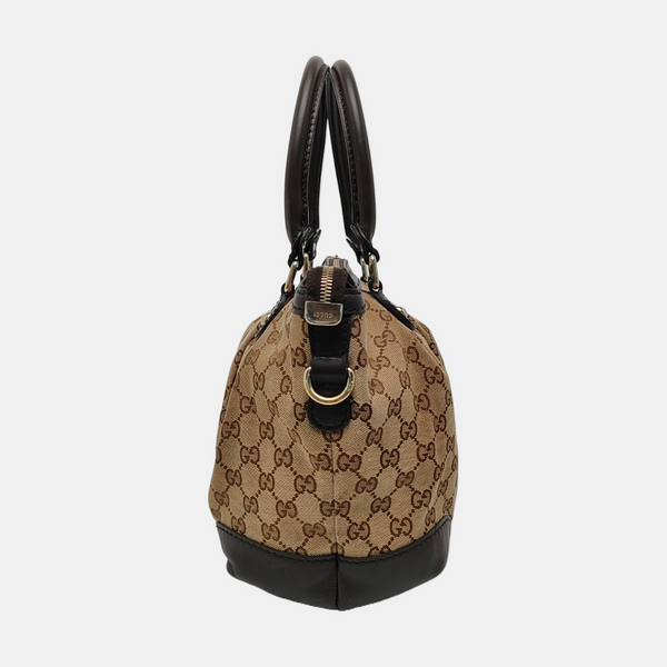 Sukey Monogram Canvas Brown