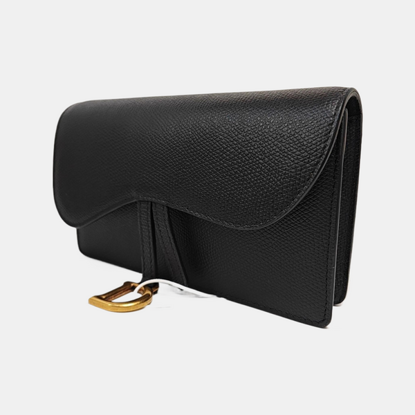 Saddle Mini Calfskin Black