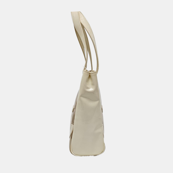TRIPLE CC Patent Leather White