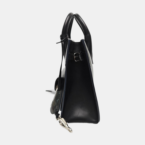Padlock Work Patent Leather Green