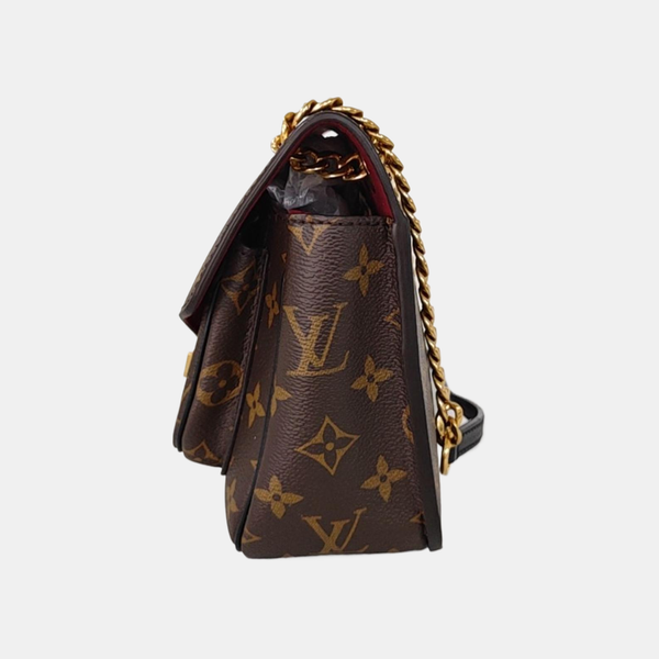 PASSY Monogram Coated Canvas Brown