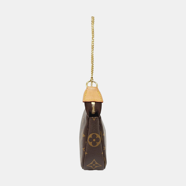 ACCESSOIRES Mini Monogram Coated Canvas Brown