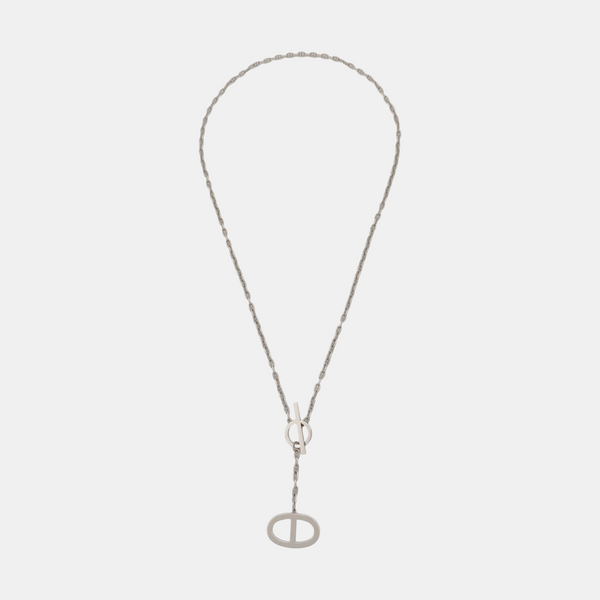 18k White Gold Silver Necklace