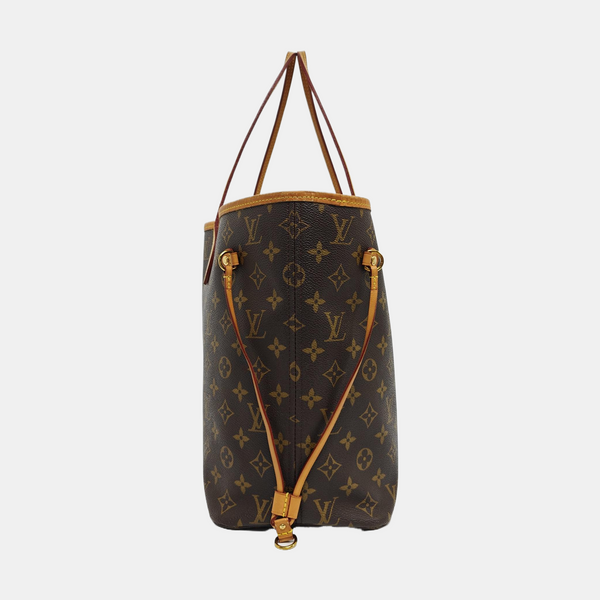 NEVERFULL MM Lona Monogram Revestida Marrón