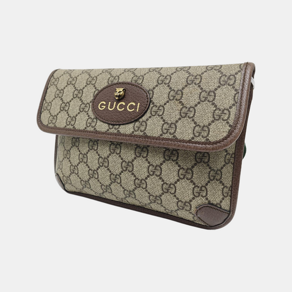 Neo Vintage Monogram Coated Canvas Beige