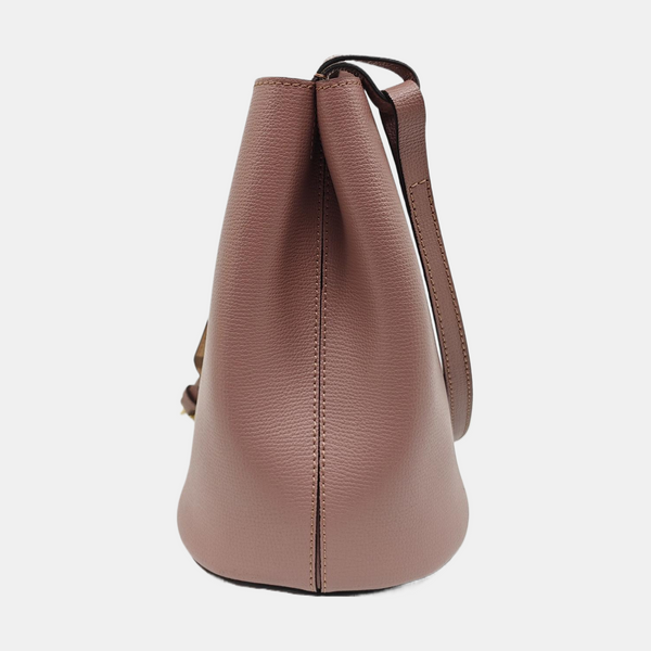 Calfskin Bucket Bag Beige