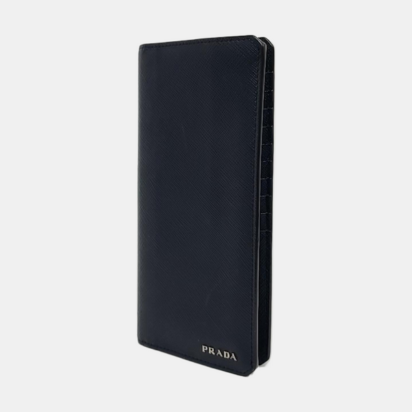 Saffiano Calfskin Wallet Blue