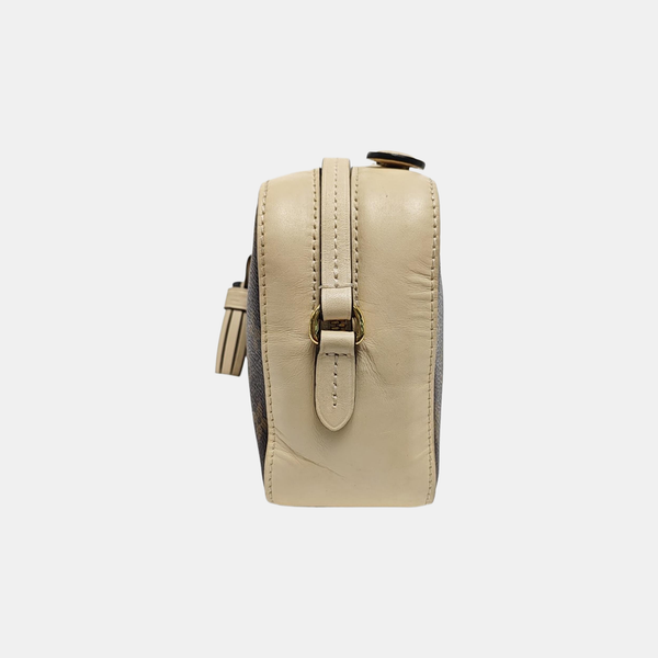 SAINTONGE Monogram Coated Canvas Brown