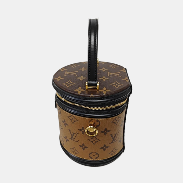 CANNES PM Monogram Coated Canvas Brown