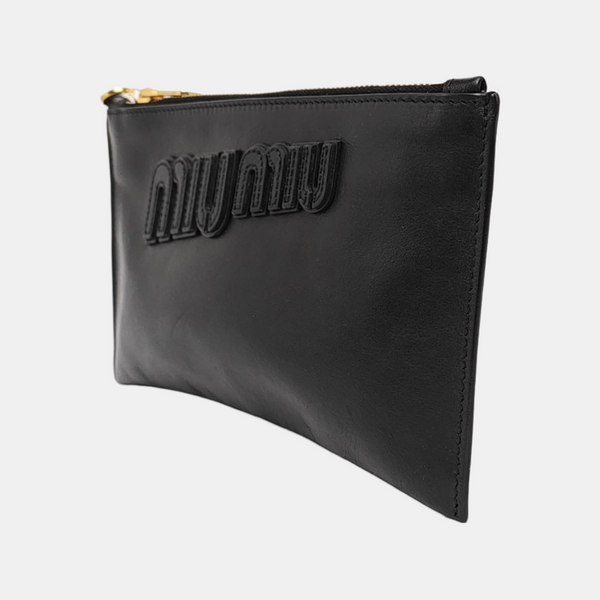 Calfskin Clutch Black