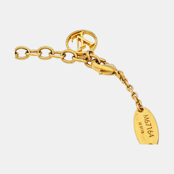 LV & ME Metal Gold Bracelet