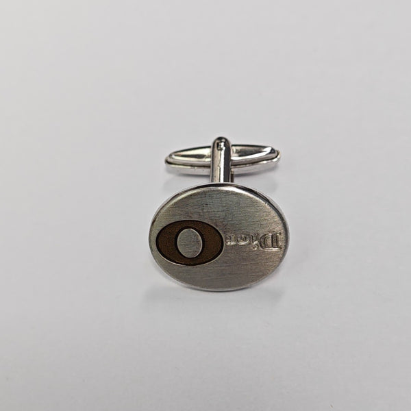 Metal Cufflink Silver