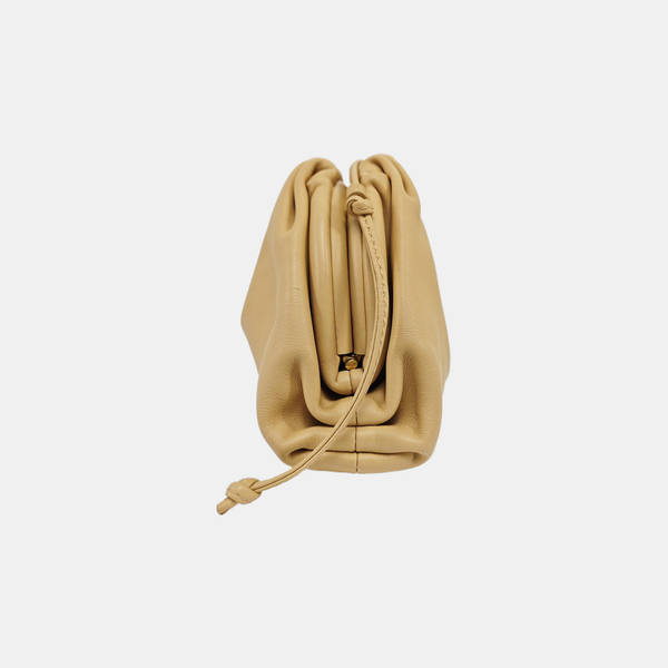 The Pouch Mini Lambskin Beige