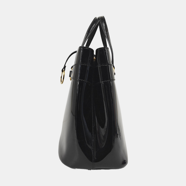 Horsebit 1955 Medium Patent Leather Black