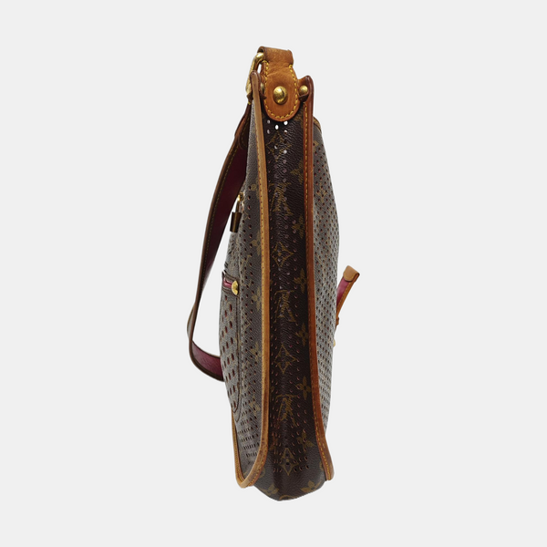 MUSETTE1 Monogram Coated Canvas Brown