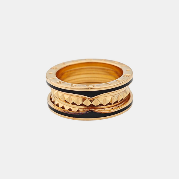B.ZERO1 18k Rose Gold Ring EU 52