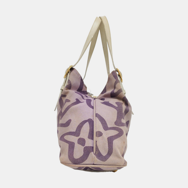 TAHITIENNE CABAS MM Monogram Canvas Purple