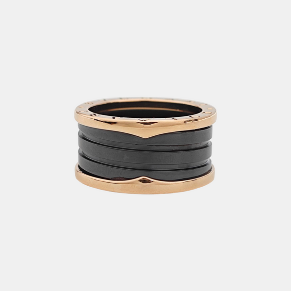 B.ZERO1 18k Rose Gold Ring EU 60