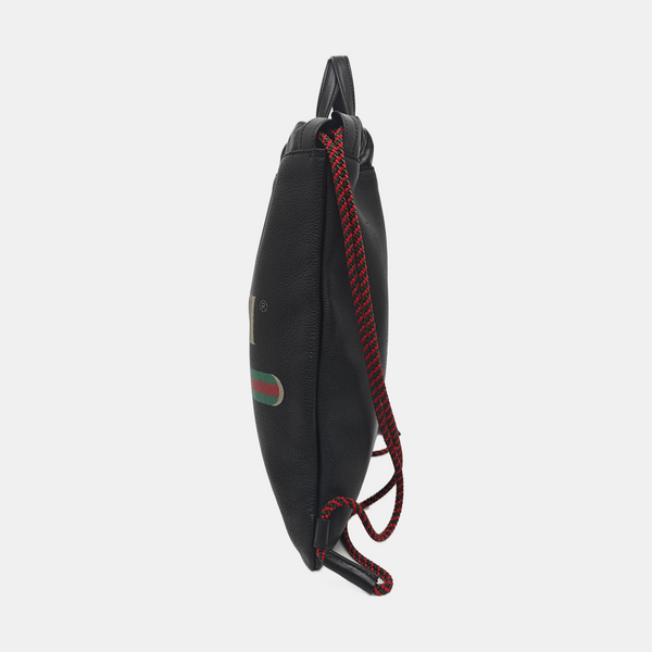 Print Small Calfskin Black