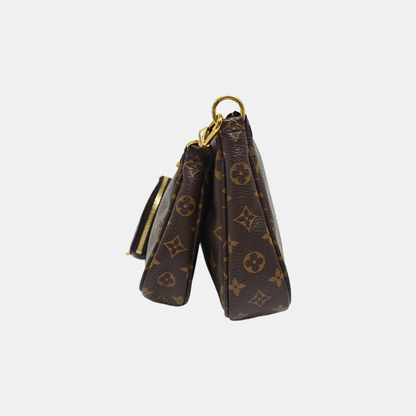 MULTI Monogram Coated Canvas Brown