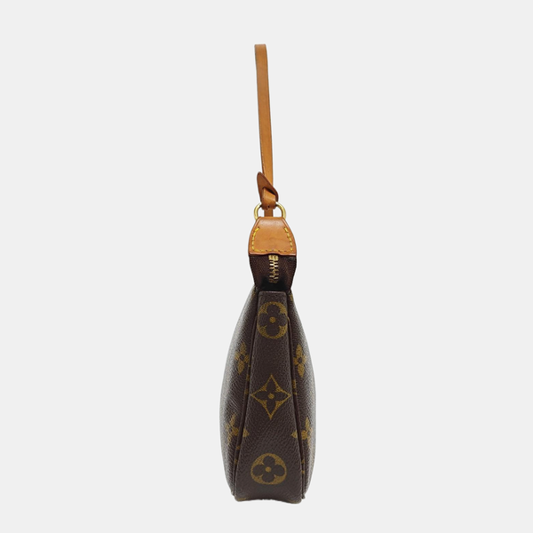 ACCESSOIRES Monogram Coated Canvas Brown