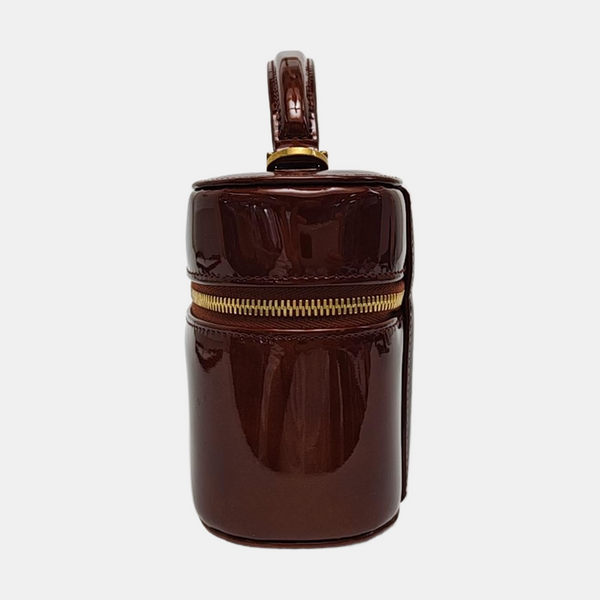 80'S VANITY Patent Leather Brown
