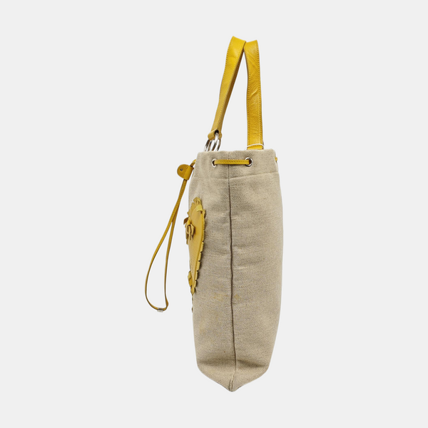 Canvas Tote Bag Beige