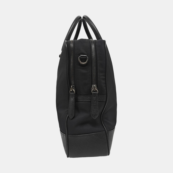 Nylon Shoulder Bag Black