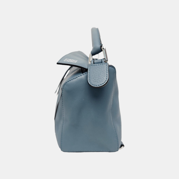 Puzzle Small Calfskin Blue