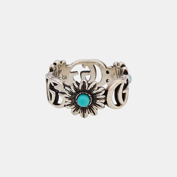 GG Running 925 Sterling Silver Ring EU 55