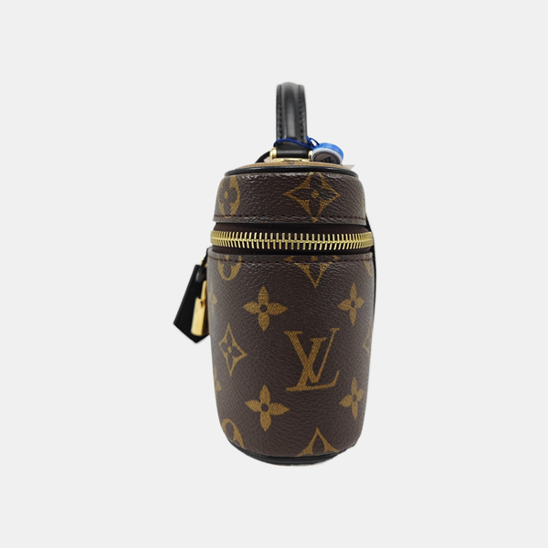 Vanity Chain Pouch Monogram Coated Canvas Brown