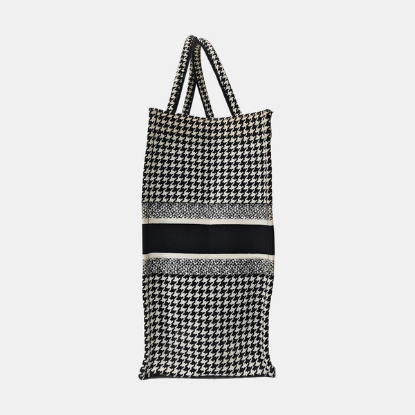 Book Tote Large Canvas Black