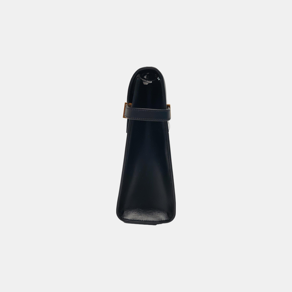 MANHATTAN Medium Calfskin Black