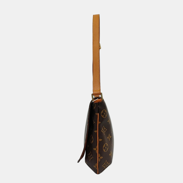 MUSETTE TANGO Monogram Coated Canvas Brown