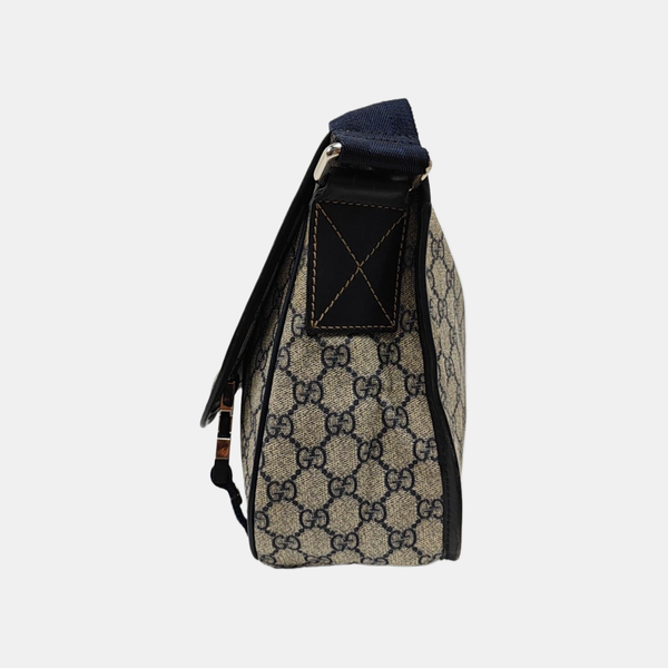 GG Supreme Monogram Coated Canvas Beige