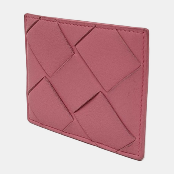Calfskin Red Card Holder