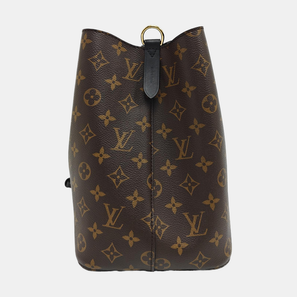 NÉONOÉ MM Monogram Coated Canvas Brown