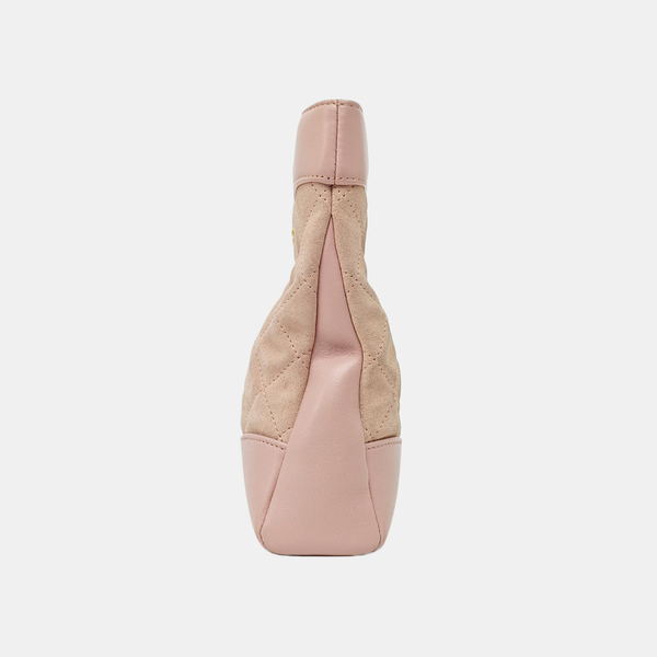CHANEL 31 Quilted Suede Pink
