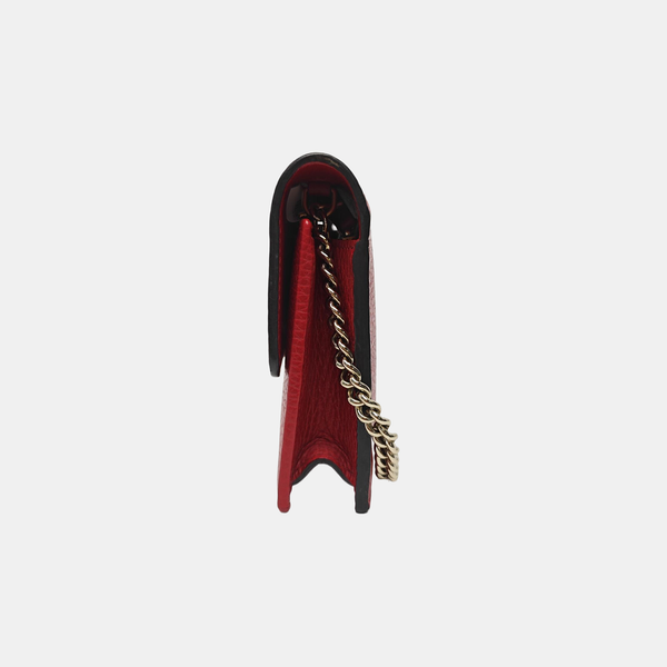 Calfskin Shoulder Bag Red