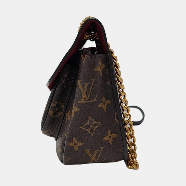 PASSY Monogram Coated Canvas Brown