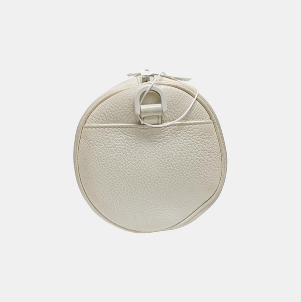 Calfskin Shoulder Bag White