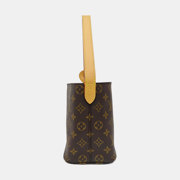 ALL IN Monogram Coated Canvas Brown