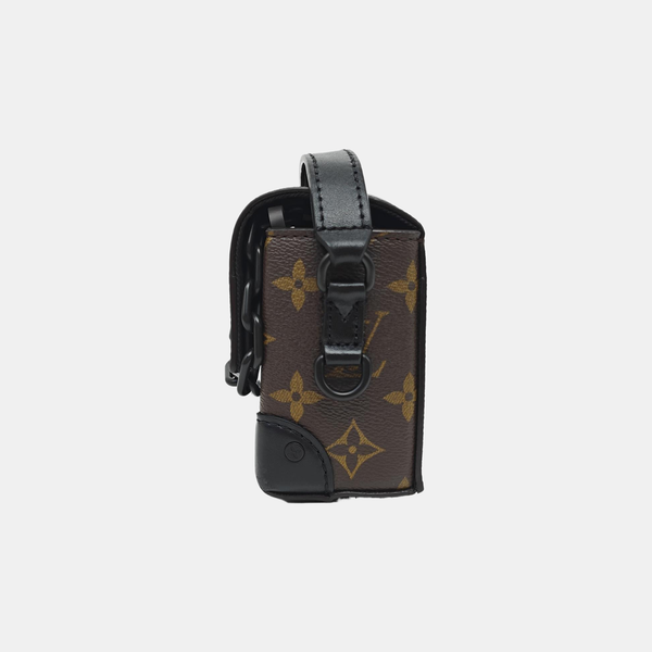 STEAMER Mini Monogram Coated Canvas Brown