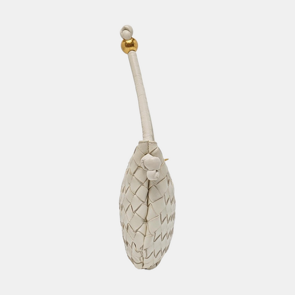 Lambskin Shoulder Bag White
