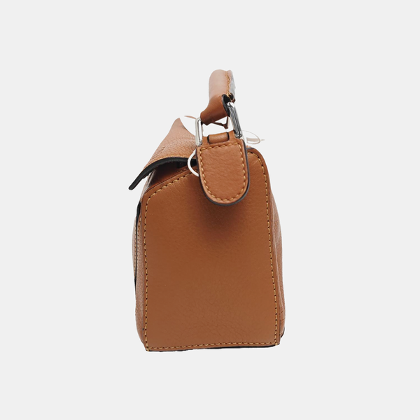 Puzzle Mini Calfskin Brown