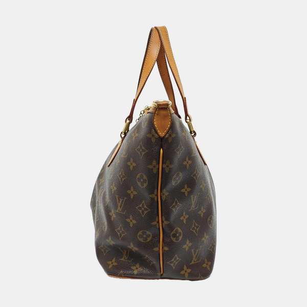 PALERMO PM Monogram Coated Canvas Brown