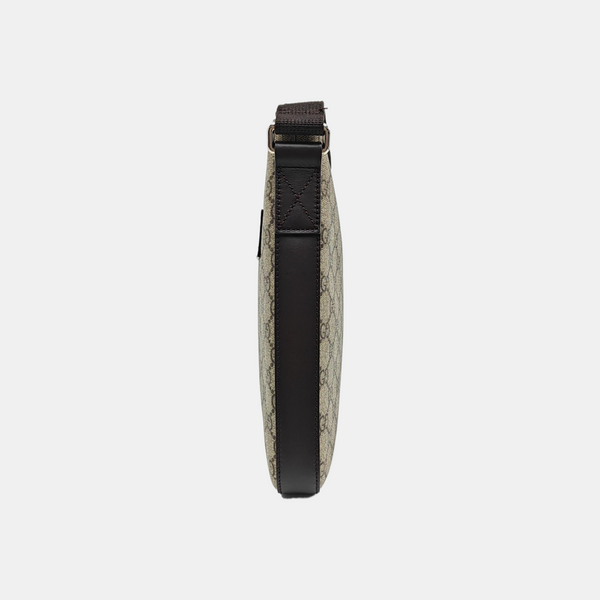 GG Supreme Monogram Coated Canvas Black