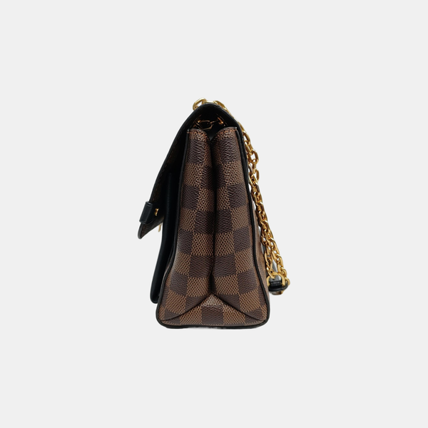 VAVIN PM Damier Ebene Coated Canvas Brown