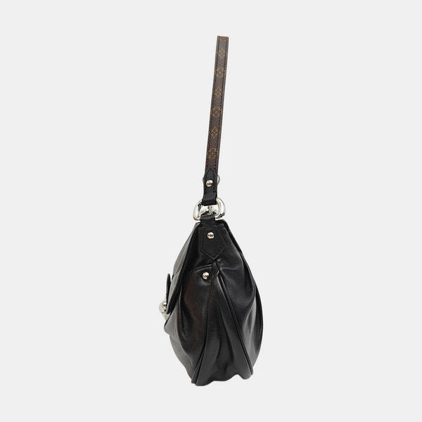 SUNSET Monogram Lambskin Black