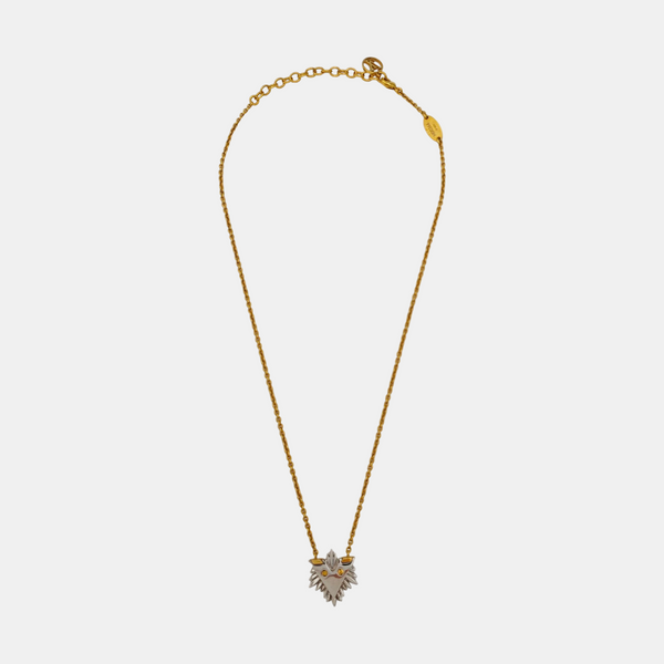 LV & ME Metal Gold Necklace